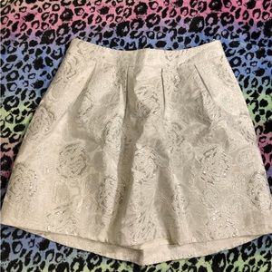 Holiday rose skirt
